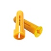 Plug gul 5,5x23 i pakker a 100 styk