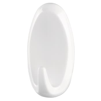 Powerstrips® krog oval 2kg / 2pak hvid