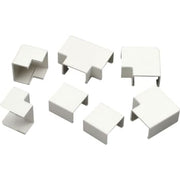 Formstykker til kabelkanal 21 x 11,5 mm hvid 3430