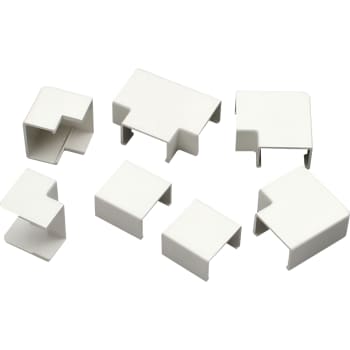 Formstykker til kabelkanal 21 x 11,5 mm hvid 3430