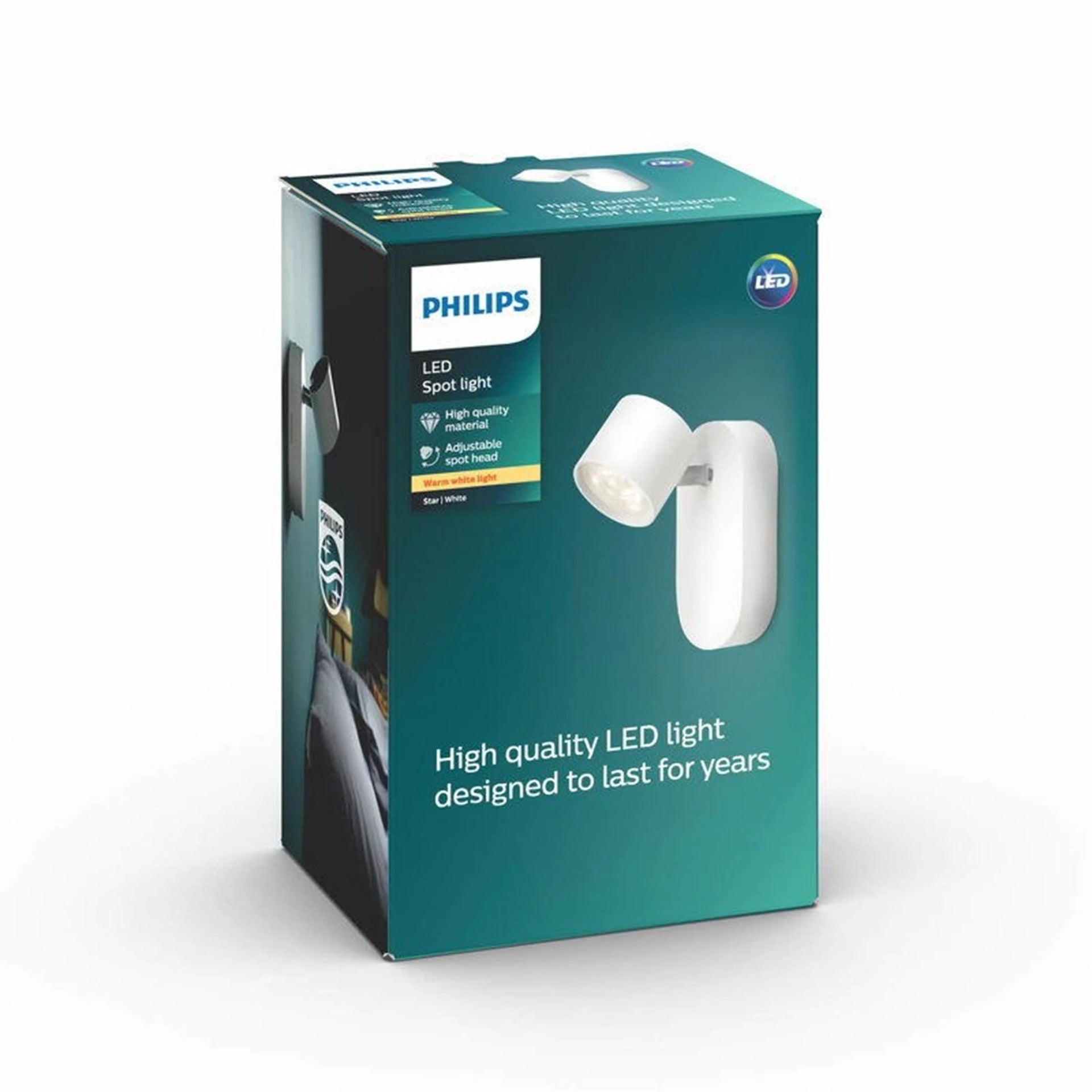 STAR single spot LED white 1x4W SELV