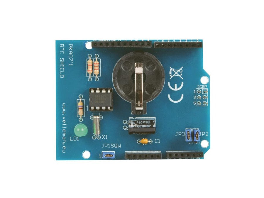 KA07 RTCC shield til ARDUINO UNO (byggesæt)