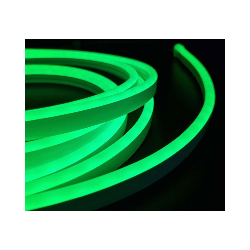 10m RGB+WW Neon fleksibel LED-stripe med 72 LED pr. meter, 24V, kan deles hver 10cm, 16W/m, IP65