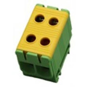 Centech AL/CU Klemme Dobbelt 2,5 - 50mm² gul/grøn 160A, 4-10Nm