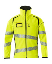 SOFTSHELL HI-VIS GUL/SORT M