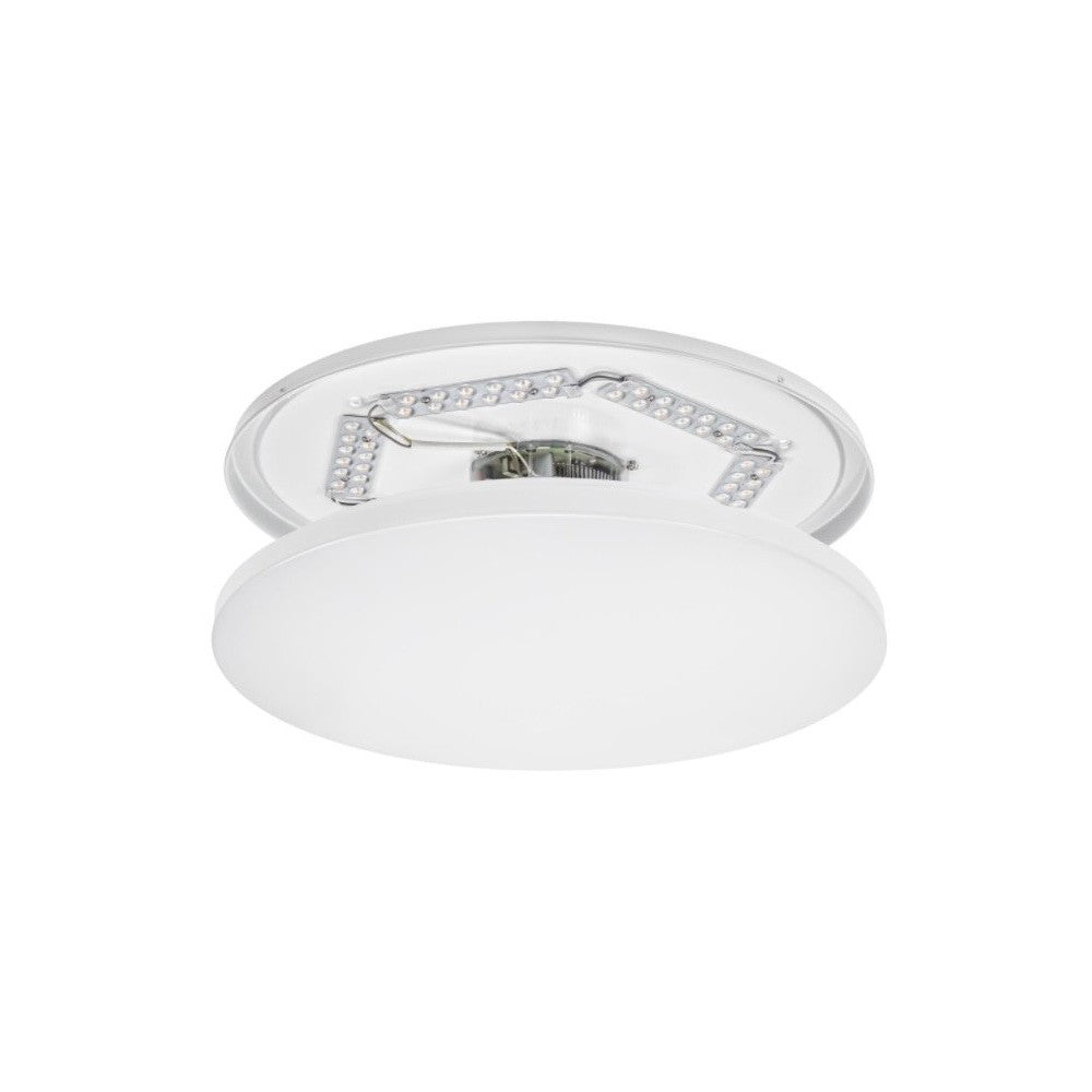 24W Smart Home rund LED loftslampe - Tuya/Smart Life, kompatibel med Google Home, Alexa og smartphones, diameter på 39cm, drift på 230V, giver en lysstyrke på 1700lm