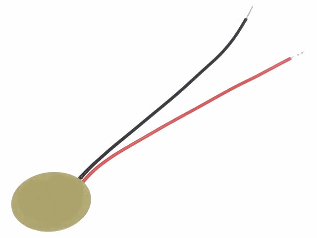 Piezo Lydgiver u. indbygget generator - 15-30V, 20kHz, Ø12mm
