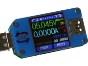 USB spænding-/strømtester m. LCD display, Bluetooth