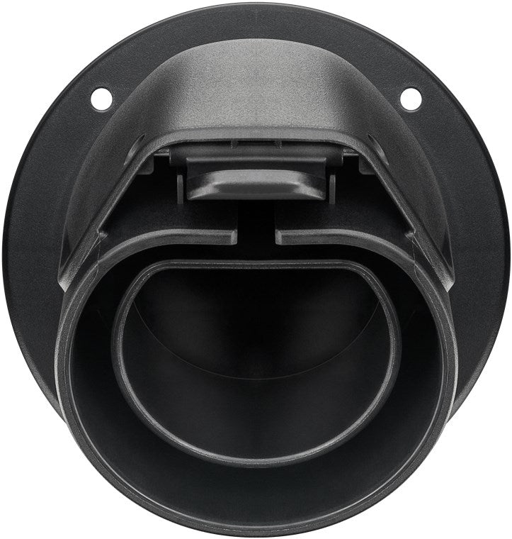 Vægholder/beskytter til EV Type 2 ladekabel, vinklet