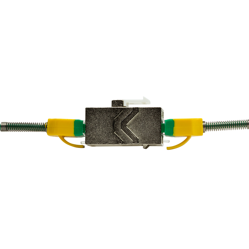 Keystone RJ45 mellemled - CAT6a skærmet, 2 x RJ45(8P8C) hun