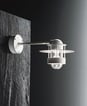 Albertslund væg 100W E27 galvaniseret lang arm