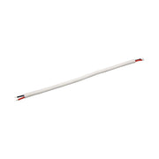 0,5 meter PVC-ledning med 2 poler og LED-lys (0,5 mm²)