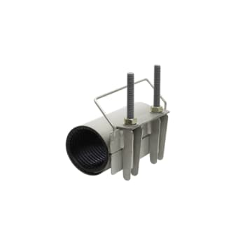 108-118/200mm AVK bandagemuffe, enkeltbånds, fs10, aisi316, EPDM
