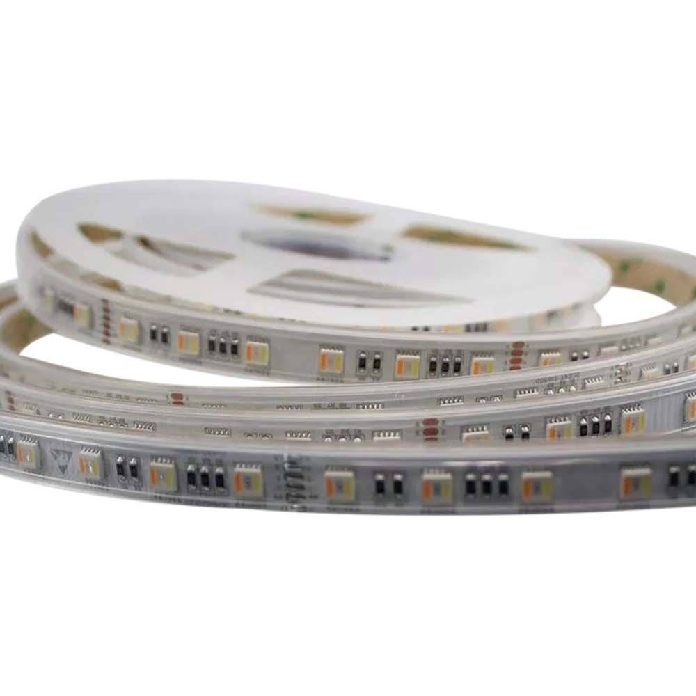 60 LED Stribe Lys 24W/m - CCT 3in1+RGB, IP65, 24V