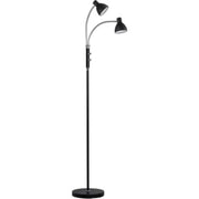 HUDSON Gulvlampe LED 2L GU10, sort