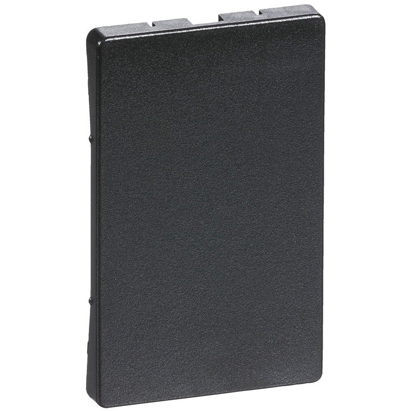 Fuga Afdækning 1½ modul for blænddæksel koksgrå