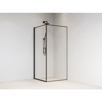Brasta Kristina Svingdør M/fastvæg 90x90x200 Højreside