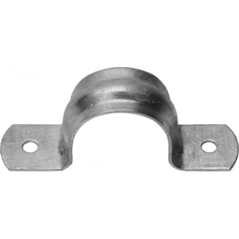 1.1/2" Galvaniseret rørbøjle planmontering