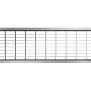 ACO SELF/HEXALINE 1000 mm galvaniseret maskerist, 1,5 t