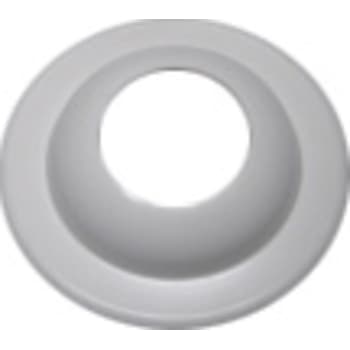 1.1/4" Plastbøsningskrave hvid