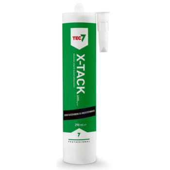 Tec7 montagelim X-tack, hvid