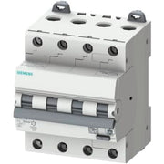 Kombiafbryder RCBO 6 kA 4P Type A 30 mA B-Karatistik In: 10A Un: 400V