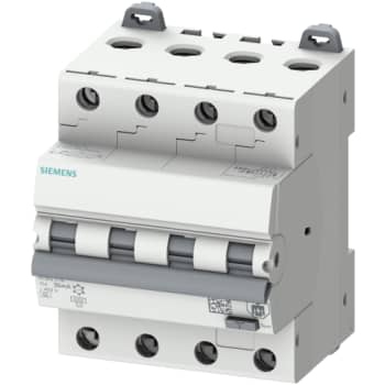 Kombiafbryder RCBO 6 kA 4P Type A 30 mA B-Karatistik In: 10A Un: 400V