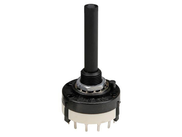 Drejeomskifter - 1pol / 12 stillinger, printben