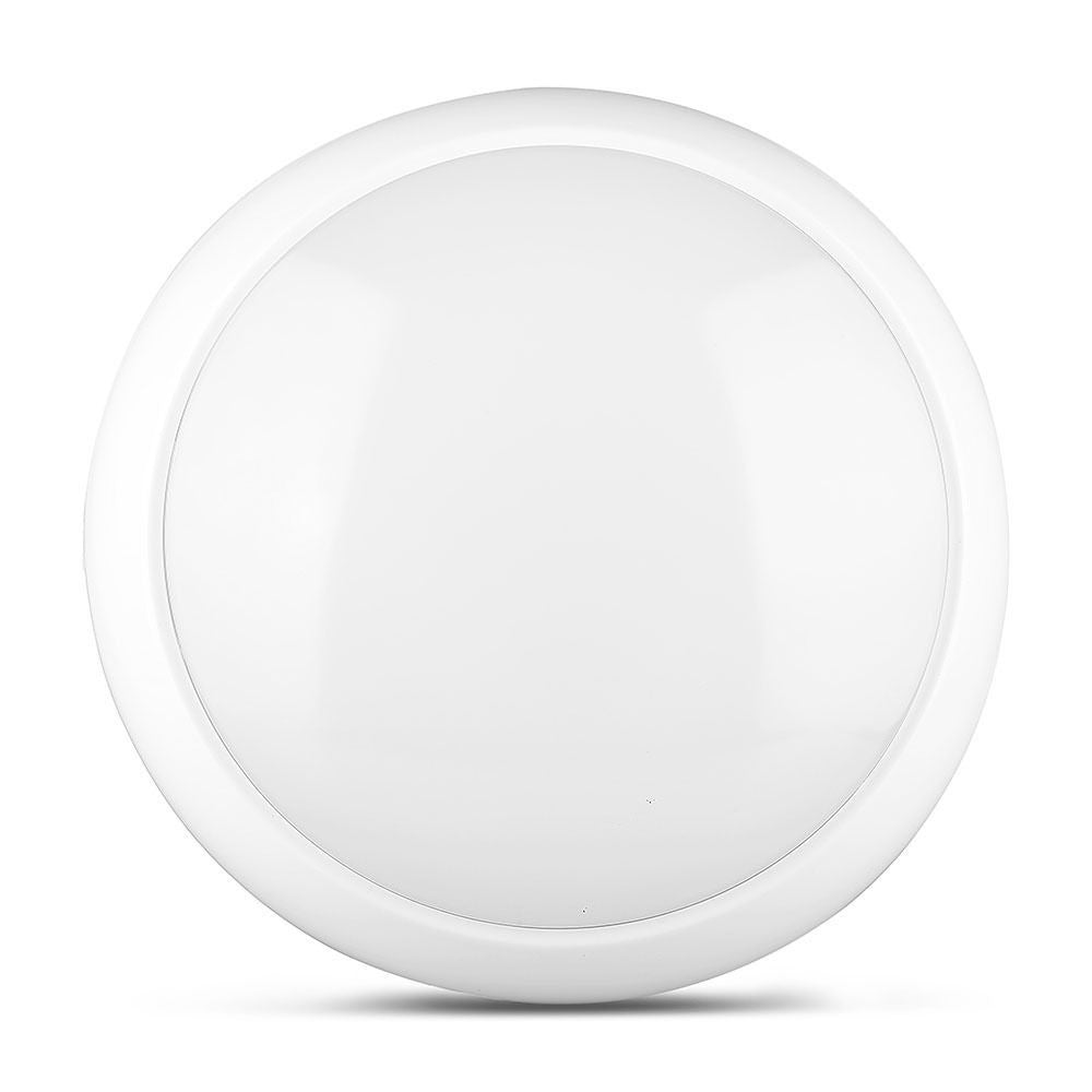 V-Tac 15W LED loftslampe med mikrobølgesensor, skumringssensor og vågelys, IP65, inkl. lyskilde