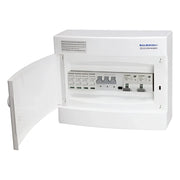 Færdigmonteret gruppetavle - 1xKombi 16A 3P+N + 2xKombi 10A 1P+N + Transient