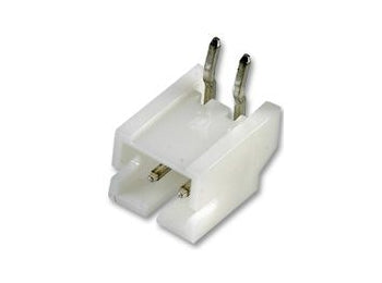 Ledning-til-print fatning - JST PH, 2pol 90°, 2mm benafst.