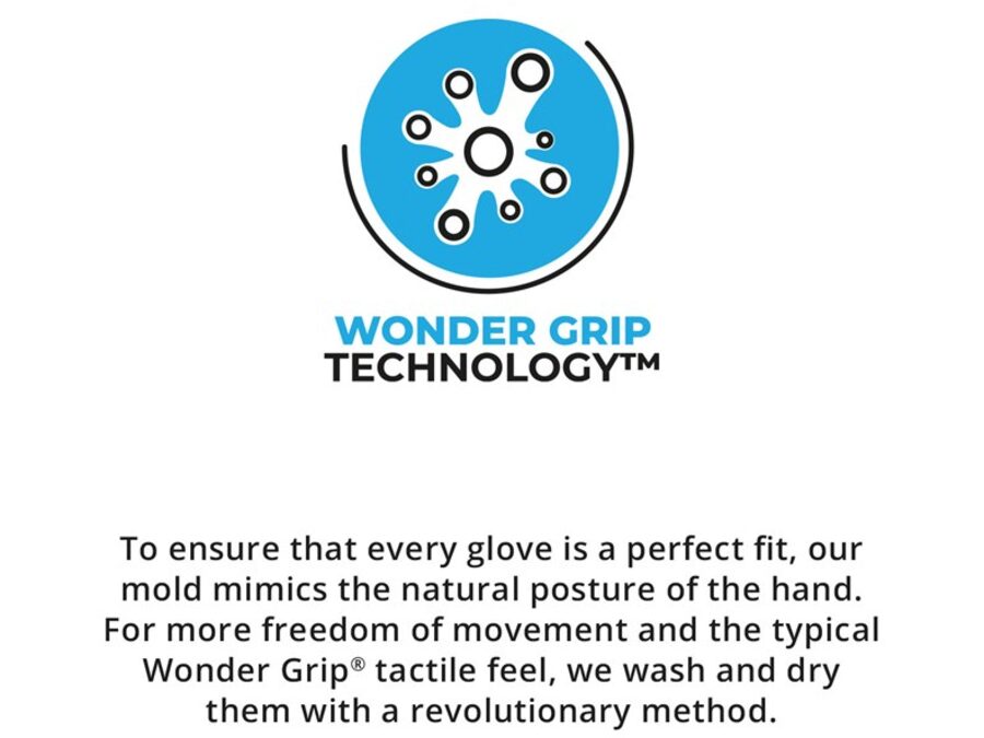 Arbejdshandske m. PU coating - M/8, Grå