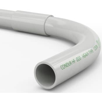 Plastbøjning 20 mm, grå