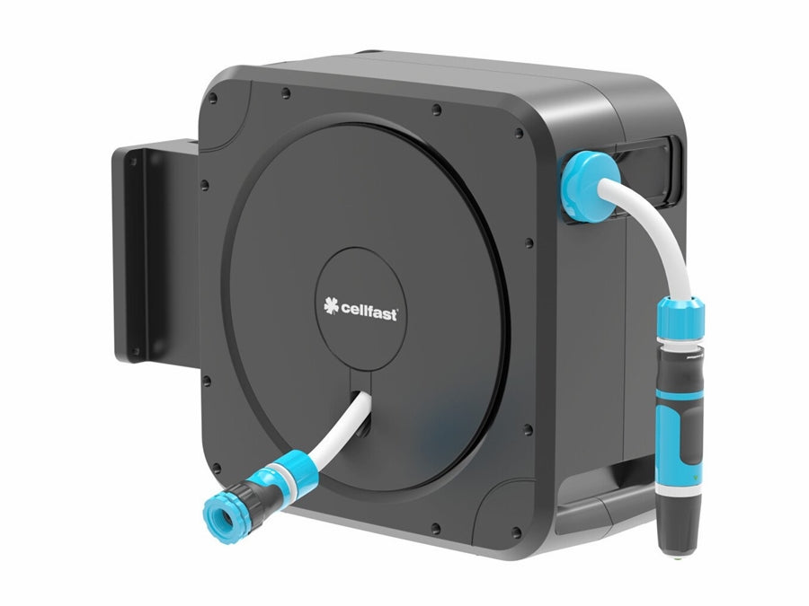 Automatisk Haveslange oprul m. vægbeslag - ERGO™ (20+2m)