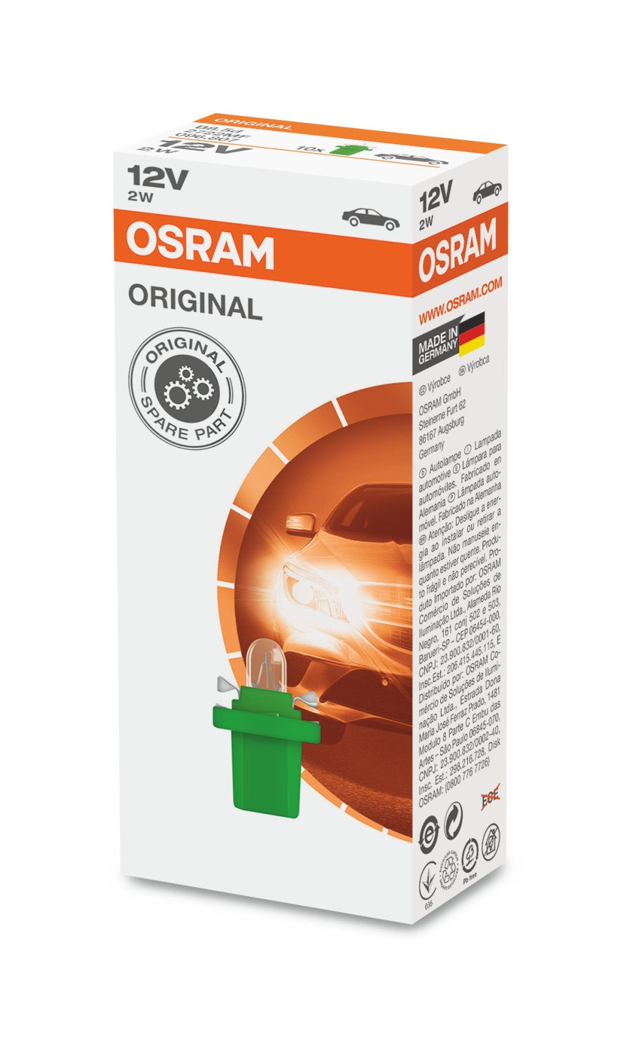 Osram Original instrumentbelysnings pære
