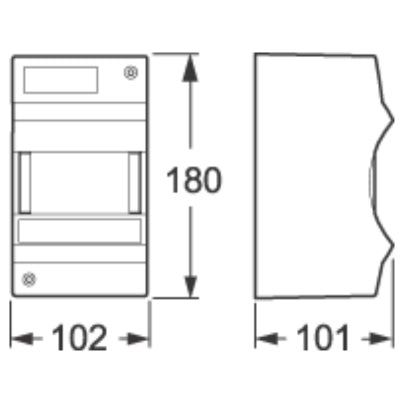 Geuppetavle UG-2 Hvid