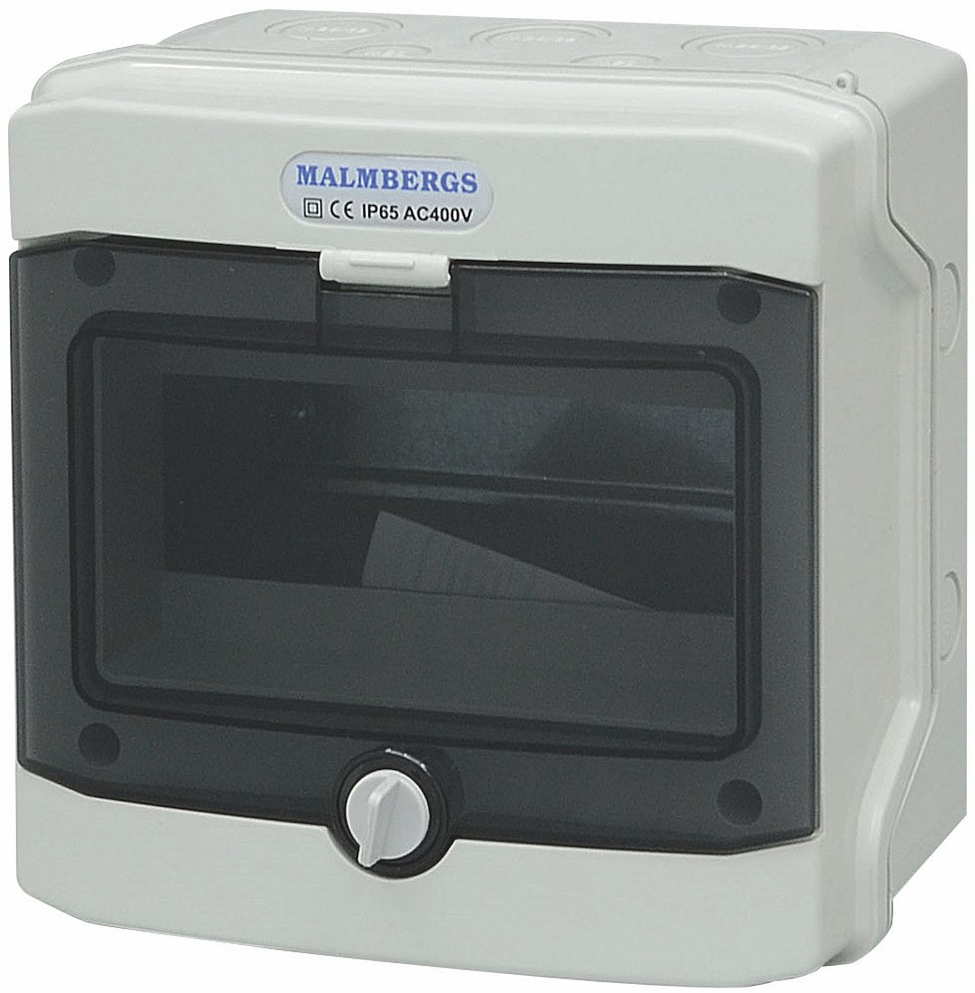 GRUPPETAVLE 8MOD IP65 HVIT