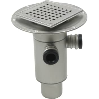 BLÜCHER 75 mm afløbsskål til smøremembran, med studs, lodret