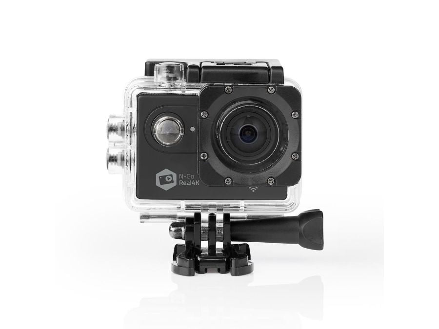 Action-kamera - Real 4K Ultra HD, Wi-Fi, Vandtæt etui
