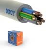 Installationskabel NOIKLX 90° 5G2,5 Lysegrå Qable Box 25