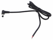 DC kabel - 5,5x2,5mm DC han til løs ende (1m)