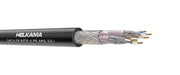 Datakabel skib Helkama Funktionssikkert CAT6 S/FTP 4x2xAWG 23/1 sort