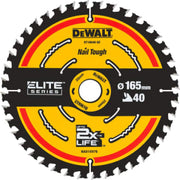 DEWALT CARBIDE ELITE rundsavklinge, Ø165/20 mm, 40 td.