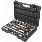 Topnøglesæt ½”, 22 dele