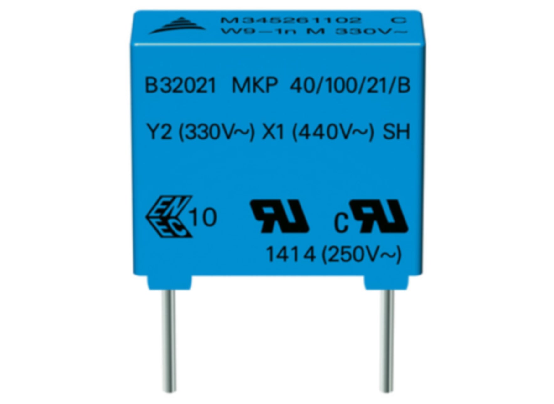 Polypropylene kondensator - 10nF / 300V (10mm)