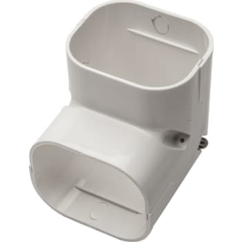 Qsantec QC Vinkel, vertikal, 90°, hvid