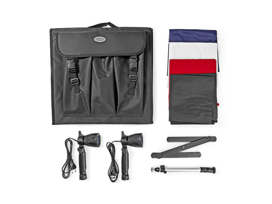 Foldbar Mini fotostudie (60×60x60cm)