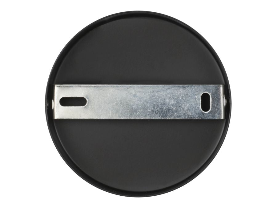 Loftbaldakin - Sort metal (inkl. sort ledningsholder)