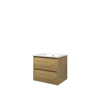 Sanibell Proline møbelsæt 61x46,8cm ideal eg, 2 softclose skuffer