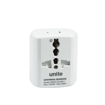 Rejseadapter kompakt